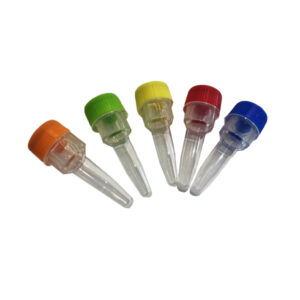 Doctor Vida tubes for LAMP 100 units | Yellow | Blue | Green | Red | Orange | Transparent